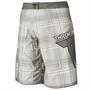 White Plaid Ring Shorts